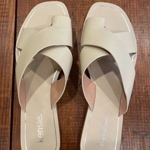 Kensie Nola Slip On Flat Sandals